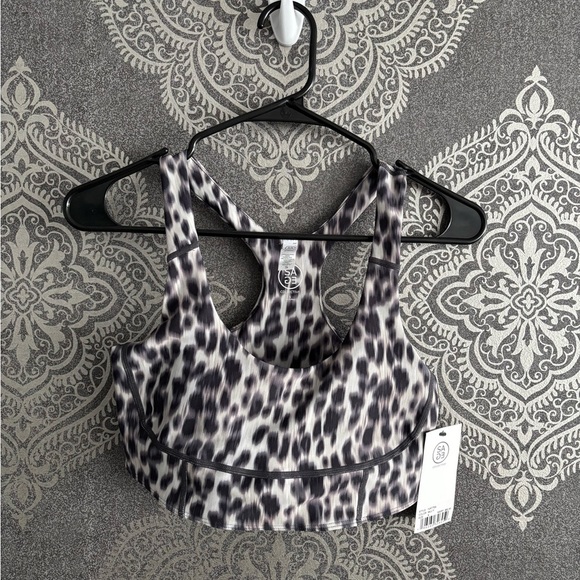 NWT SAGE Collective Sports Bra Leopard Print - Picture 1 of 5